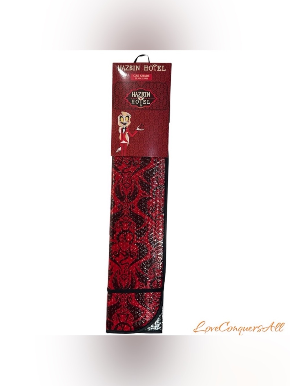 Hazbin Hotel Wallpaper Car Sun Shade
